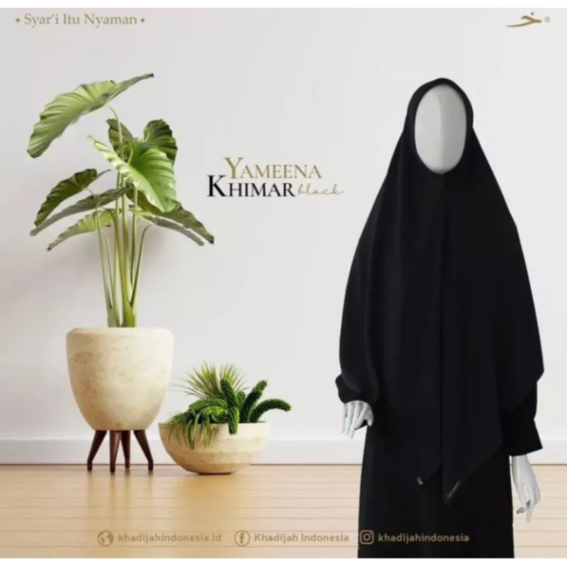 NEW SALE Yameena square khimar segi empat Khadijah indonesia