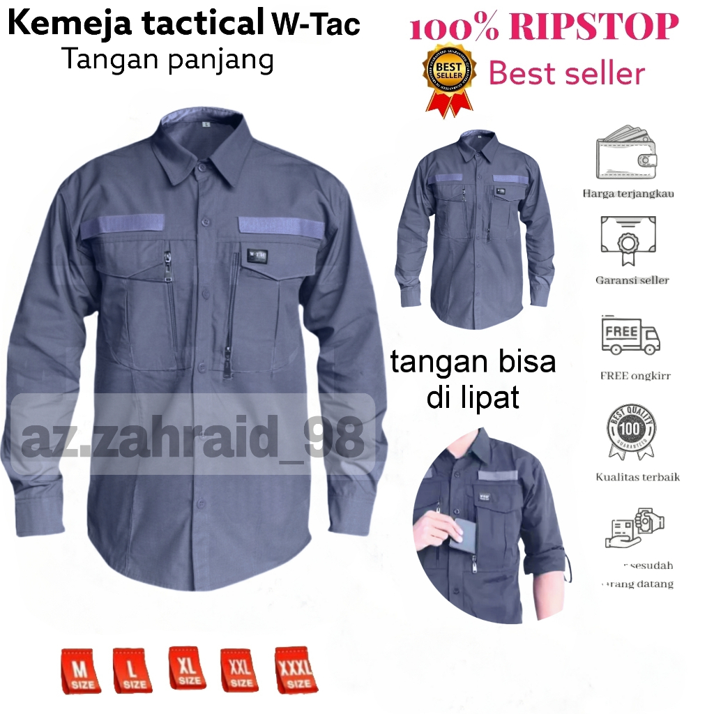 Kemeja Tactical outdoor | kemeja pdl | kemeja pria tangan panjang | kemeja tactical | tactical  keme