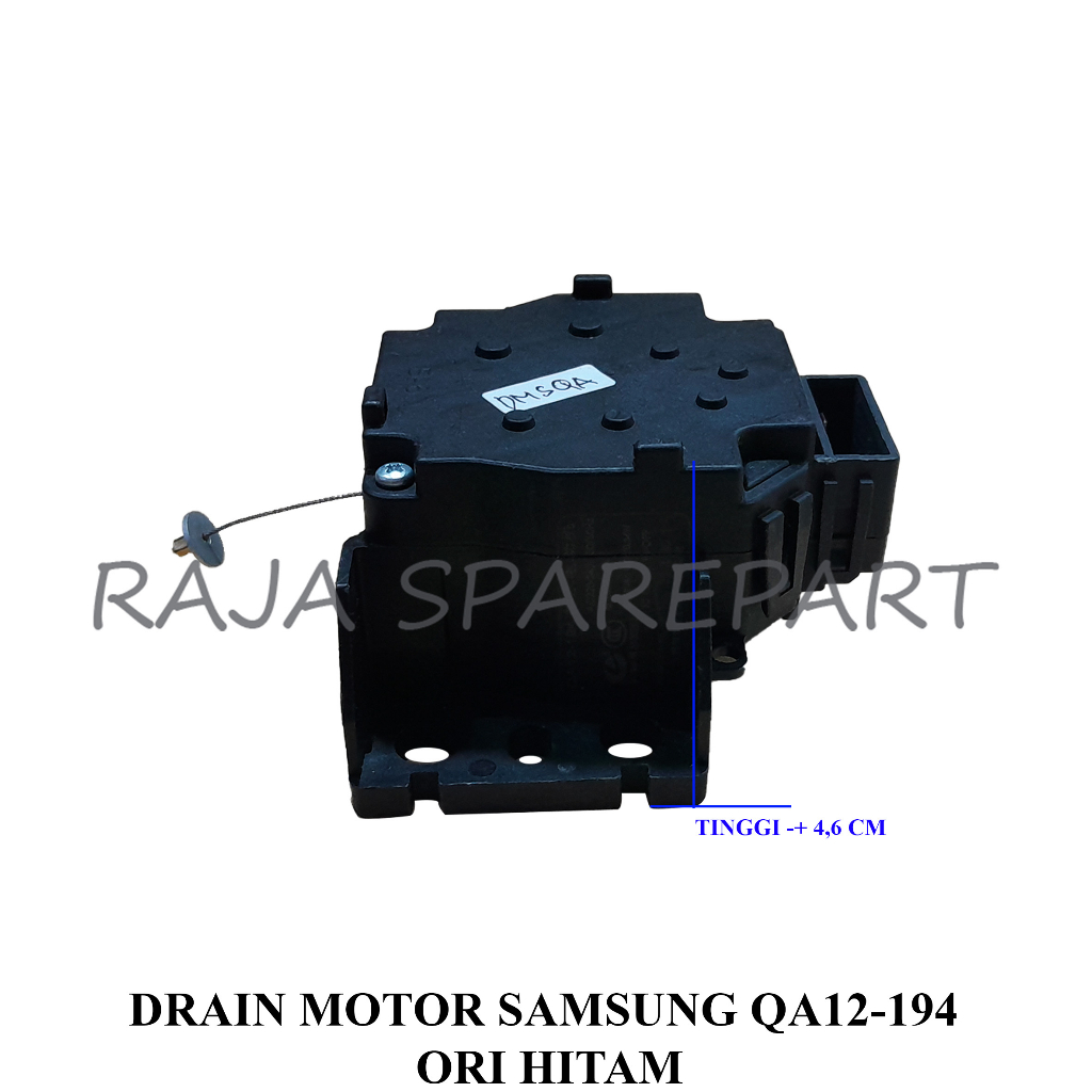 Drain Motor / Motor Pembuangan Air Mesin Cuci Samsung QA12-194 ORI HITAM