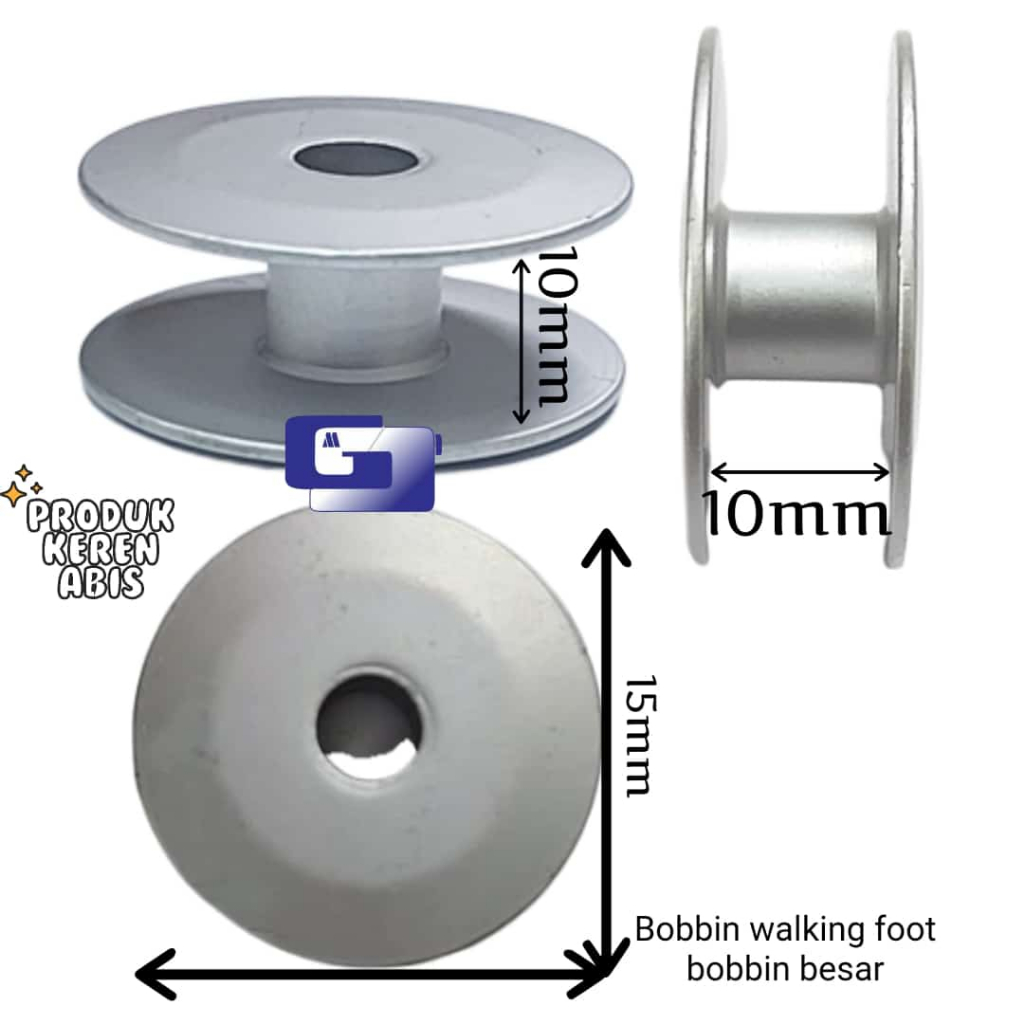 bobbin/spool mesin jahit walkning foot / jahit tebal industrial