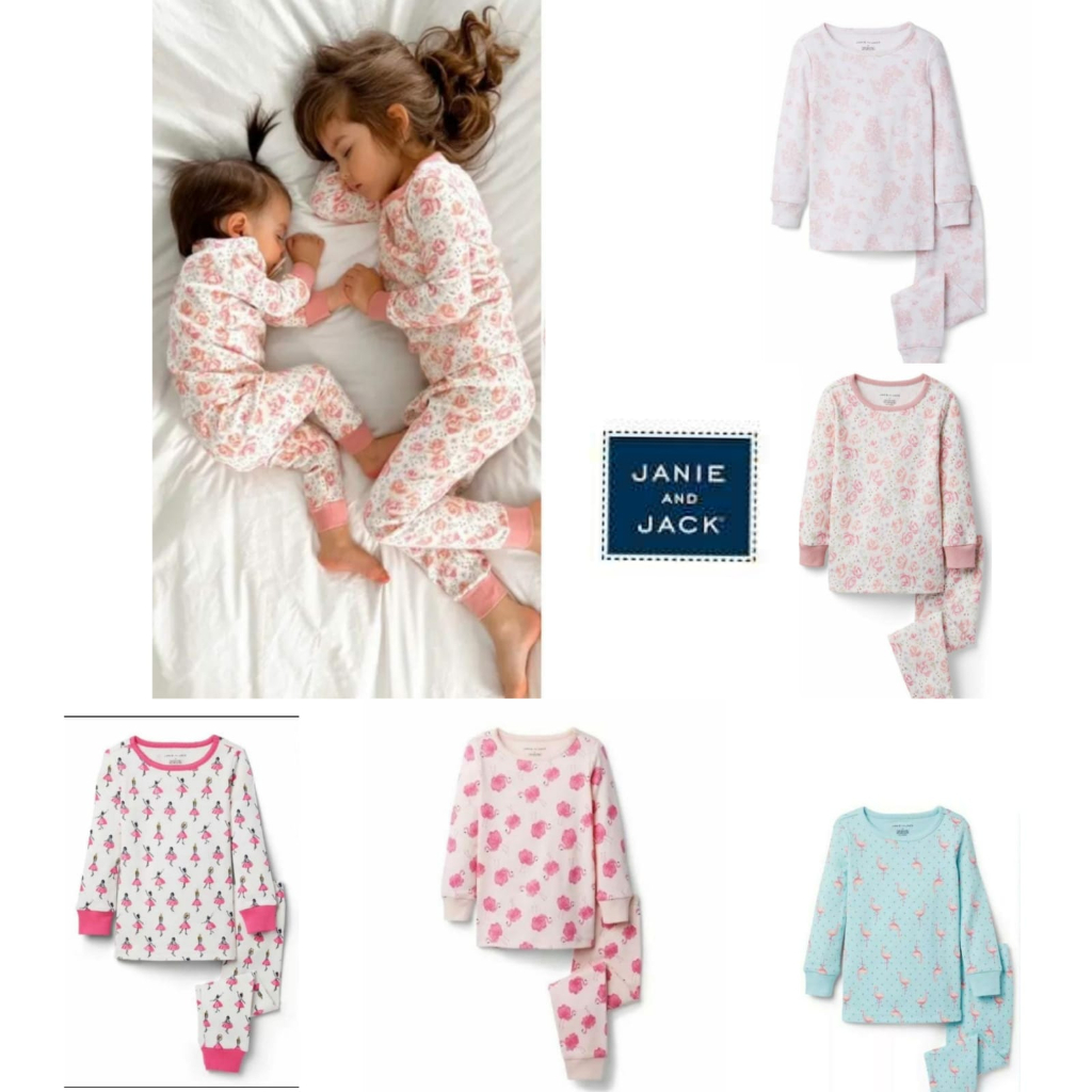 Setelan Piyama Anak Perempuan Janie and jack