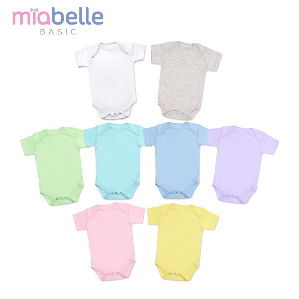 Miabelle Basic Bodysuit - Jumper Bayi