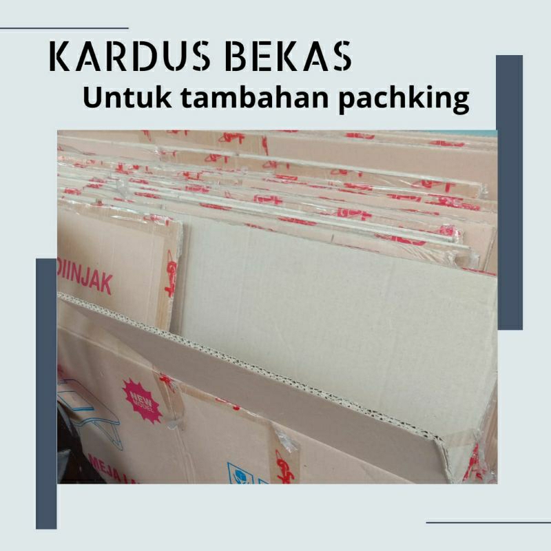 TARA Tambahan Kardus Bekas untuk packing