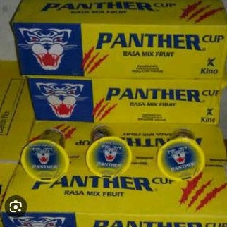 

Panther minuman 1 karton dus isi 24 pcs