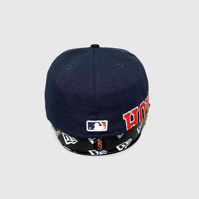 TOPI NEW ERA ORIGINAL 5950 SIDE SPLIT HOUSTON ASTROS NAVY