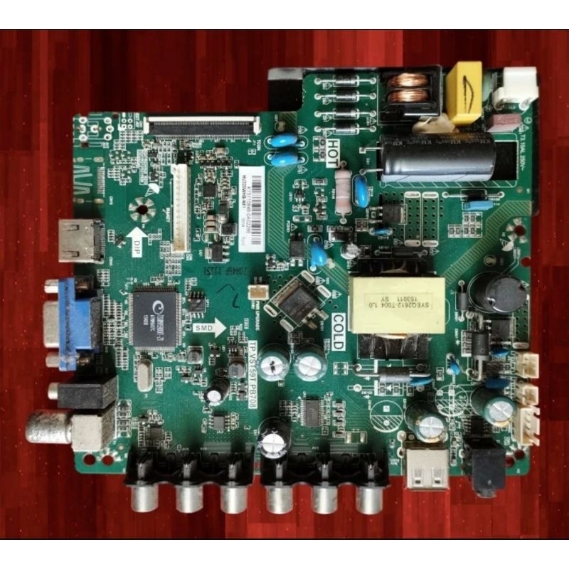 mb ori mainboard tv LED IKEDO 32inch TP.VST59T