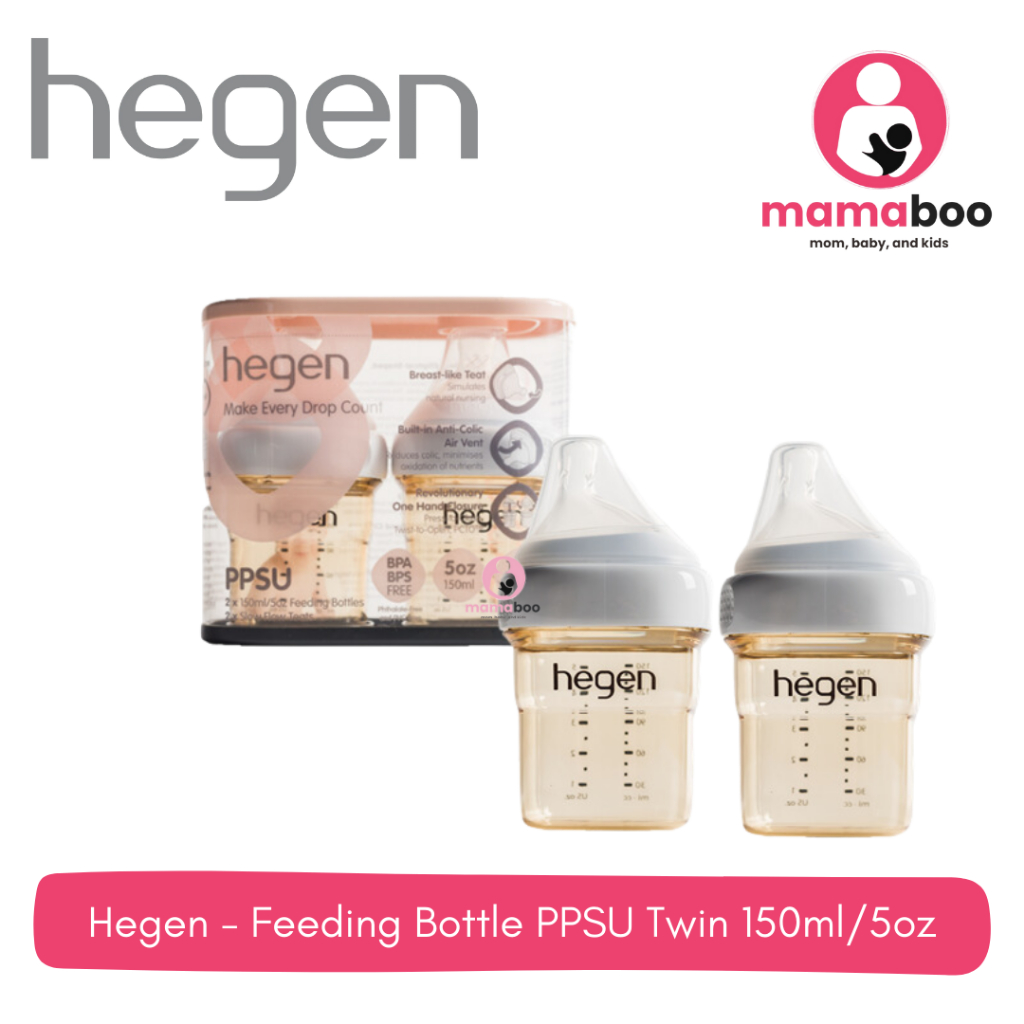 Hegen - Feeding Bottle PPSU 150ml Dan 240ml