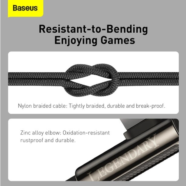 Baseus 20W Type C To Lightning Elbow Charger Cable For Iphone