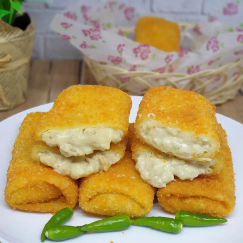 

Risoles Carbonara Premium ISI 10PCS / Risol Ayam Carbonara Creamy