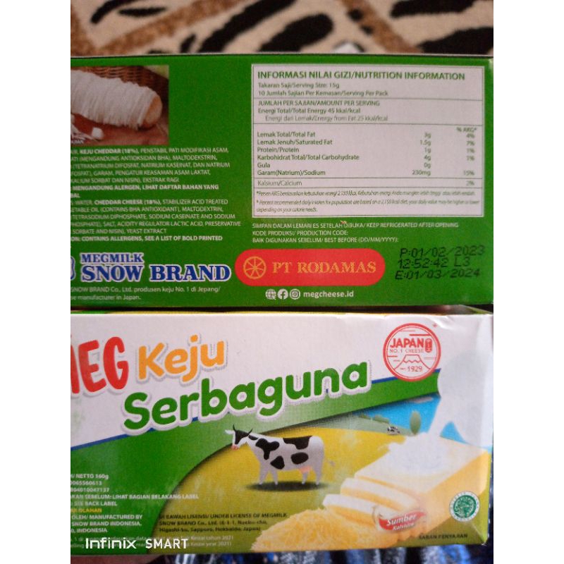 

Wincheez dan MeG Keju serbaguna