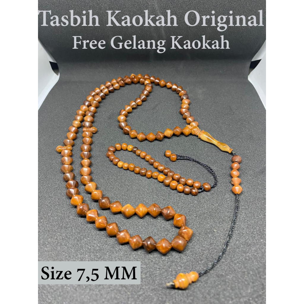 TASBIH KAOKAH ASLI / TASBIH KAOKAH ORIGINAL / TASBIH KAOKAH WAJIK
