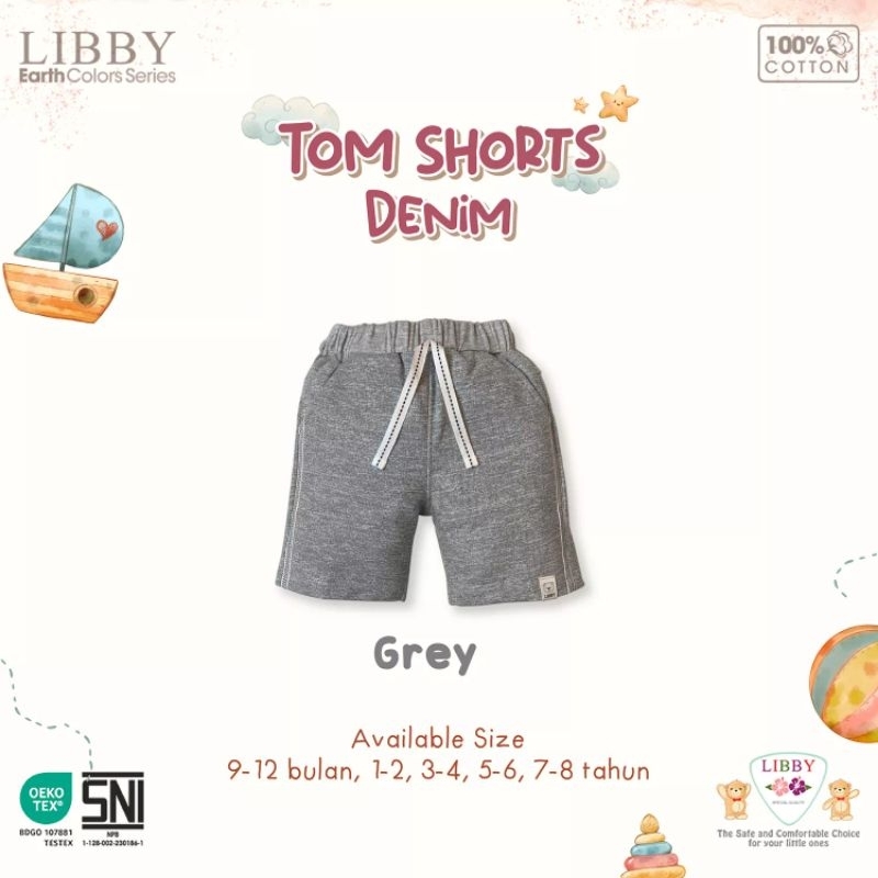 Libby Tom Short Denim/Celana Pendek Anak