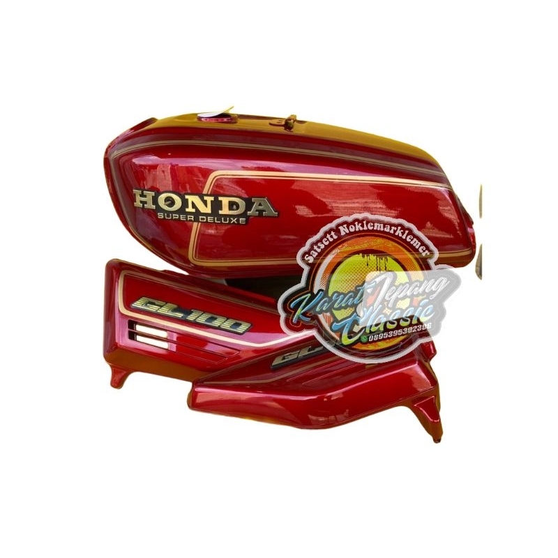 Tangki gl100 detail original bahan tebal sett tepong