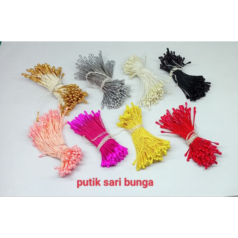 putik sari bunga/putik sari kecil ( 1 ikat )