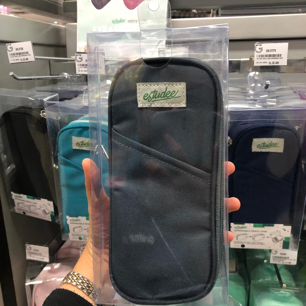 

Gramedia - Estudee - Tempat Pensil Expandable Warna Abu-Abu Tua dan Muda