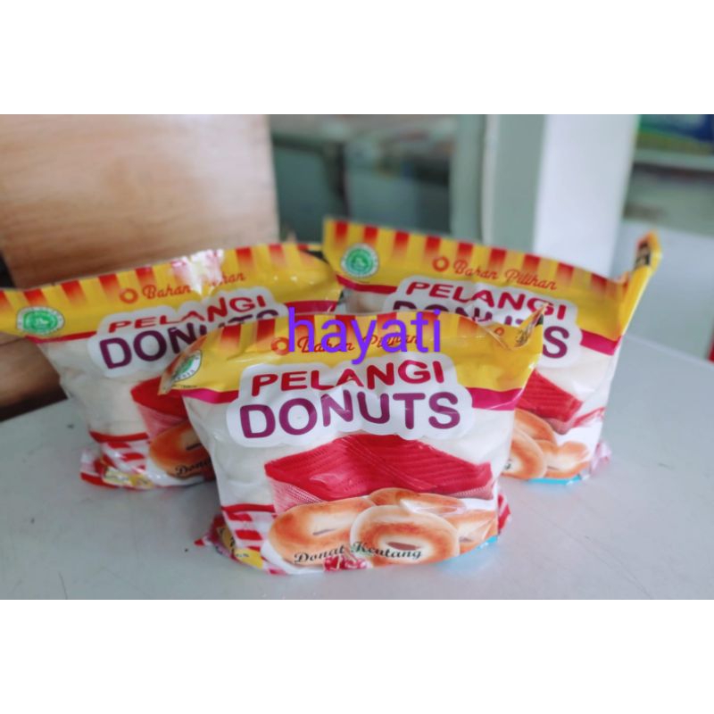 pelangi donat bolong isi 10 frozen food