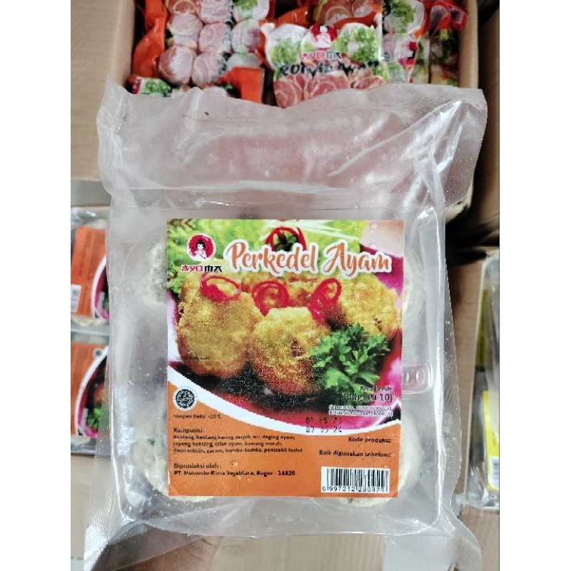 

Ayoma Perkedel Ayam 300gr Isi 10