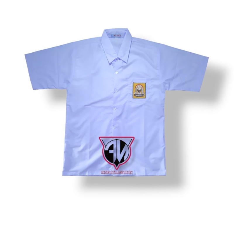 Seragam sekolah SMP Lengan pendek | Baju SMP putih - Baju seragam