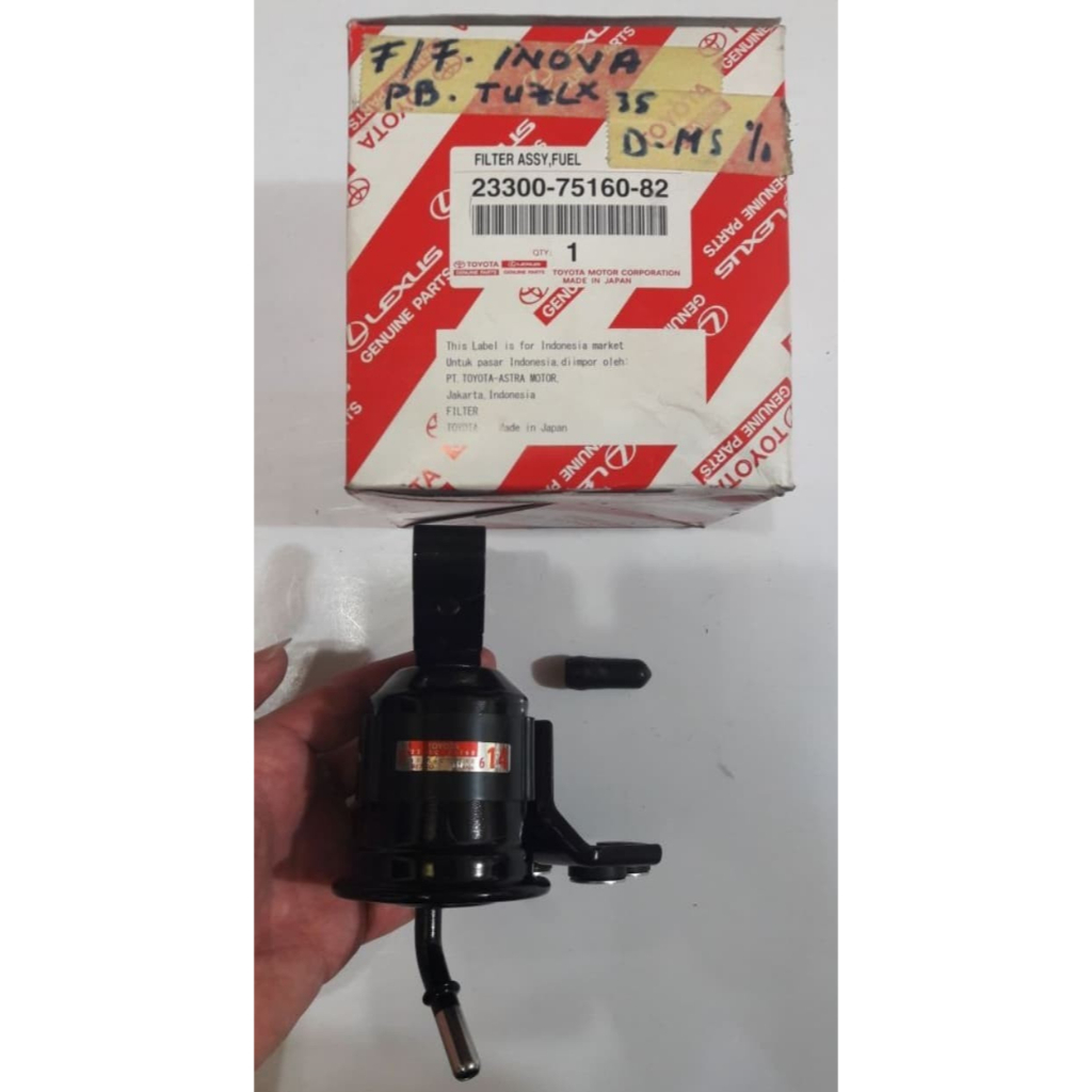 Filter Bensin / Fuel Filter / Saringan Bensin Hilux Innova Fortuner ASLI Toyota
