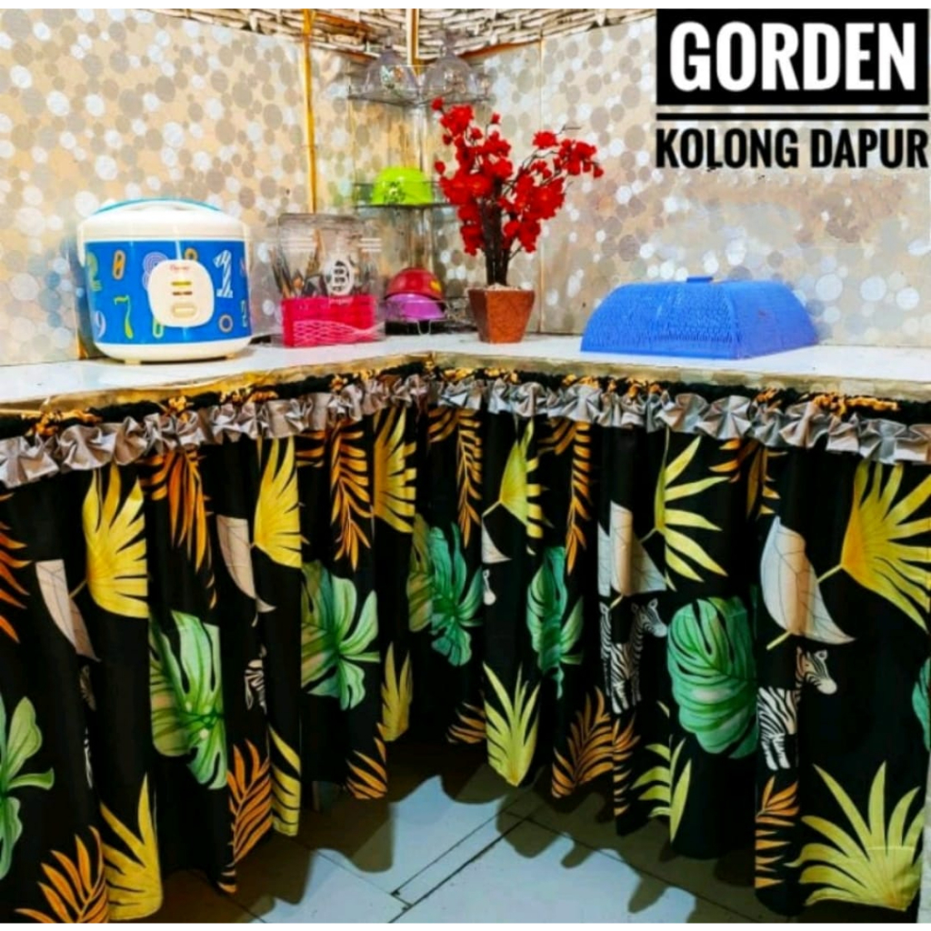 GORDEN KOLONG DAPUR BAWAH MEJA KOMPOR MURAH + BONUS TALI