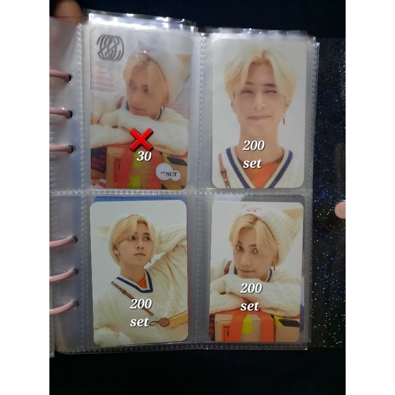 hendery meong series departure cashbee id card pt.2 resonance acrylic keyring pt.2 prokey bene qoo10