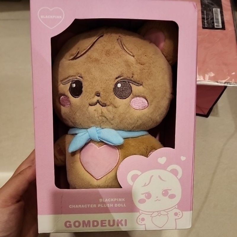 blackpink character plush doll, official merchandise from blackpink bangkok world tour