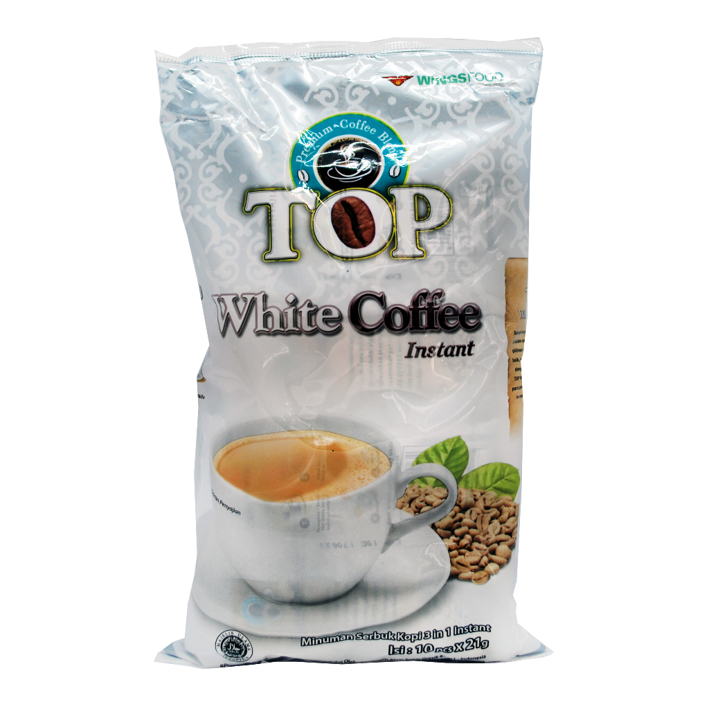 

KOPI INSTANT TOP WHITE COFFEE ISI 10