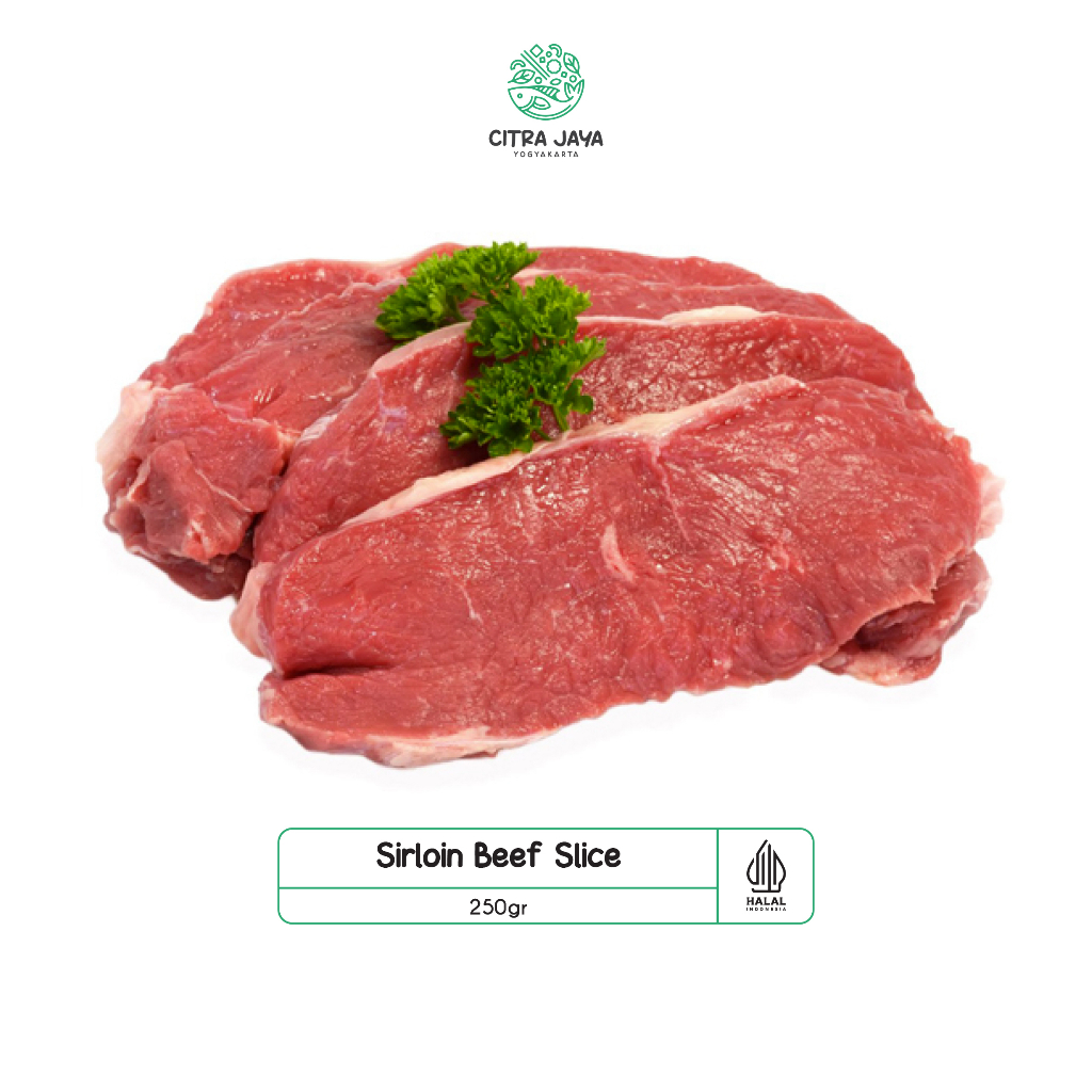 

Sirloin Beef Slice 250g - Citra Jaya Yogyakarta