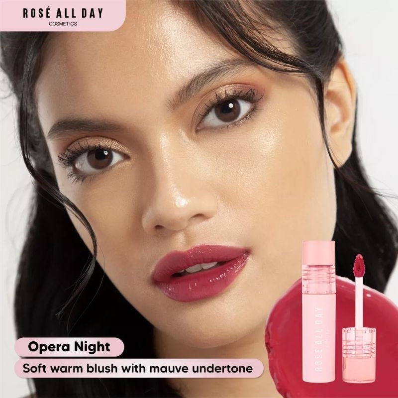 ROSE ALL DAY PLUSH LIP TINT Crème Brûlée, Opera Night, Someberry To Love