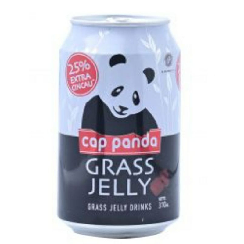 

liang teh cap panda herbal sarang burung grass jelly cincau selasih 310ml