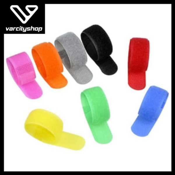 

Velcro strap binder cable–pengikat / klip / penjepit kabel organizer VA282