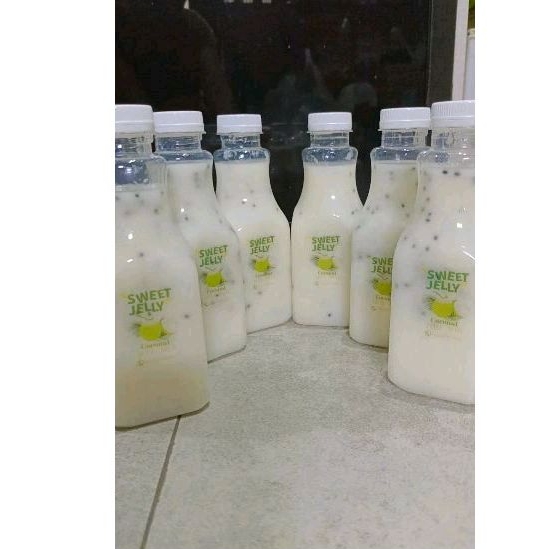 

Coconut jelly milk