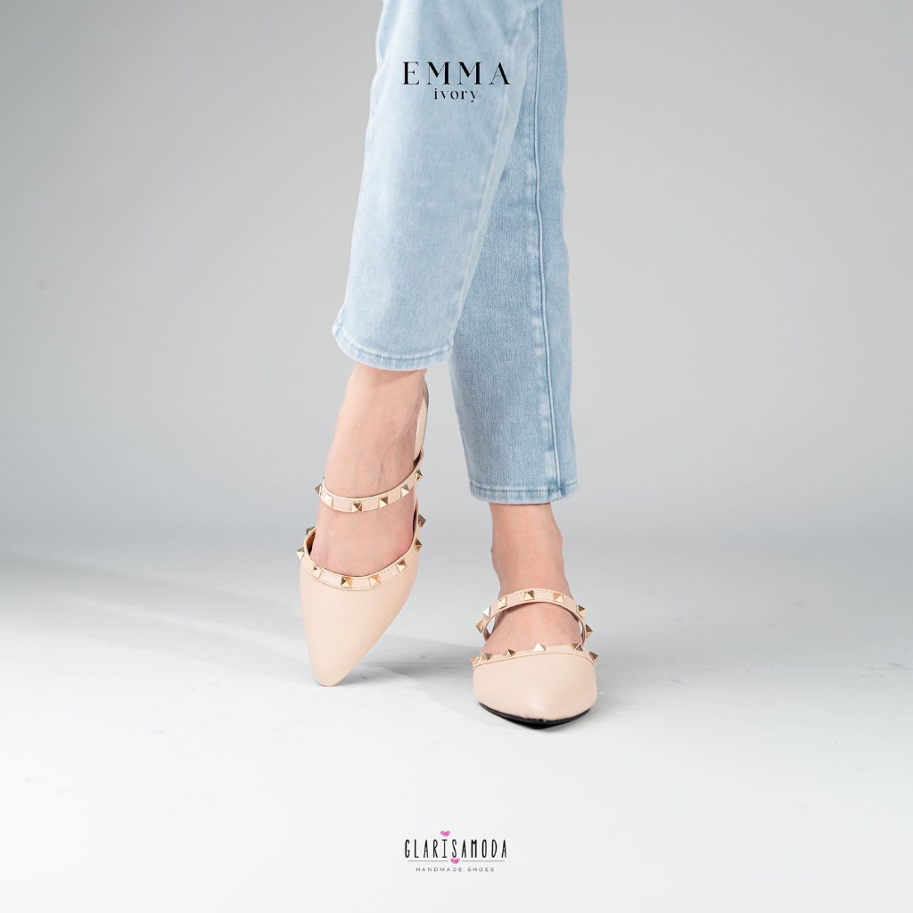 GLARISAMODA Emma Heels 3cm Mules sandal empuk