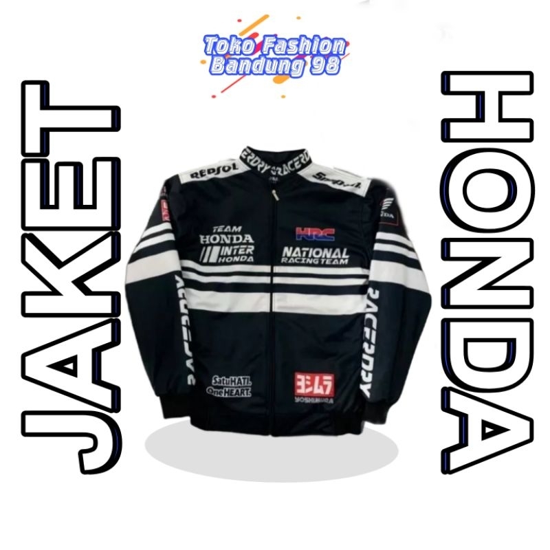 Jaket Motor Nascar Honda  Racerdry Pria Wanita