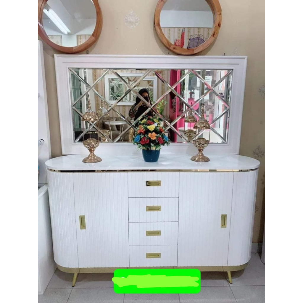 Meja Lemari Minimalis Arfaana | TV Cabinet I Bupet TV minimalis Modern | Lemari Modern Mewah