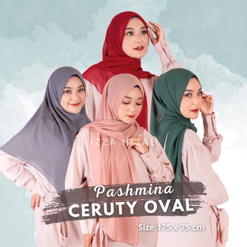 Pashmina Ceruty Oval /Pasmina Ceruti Babydoll Armani Cutting Oval