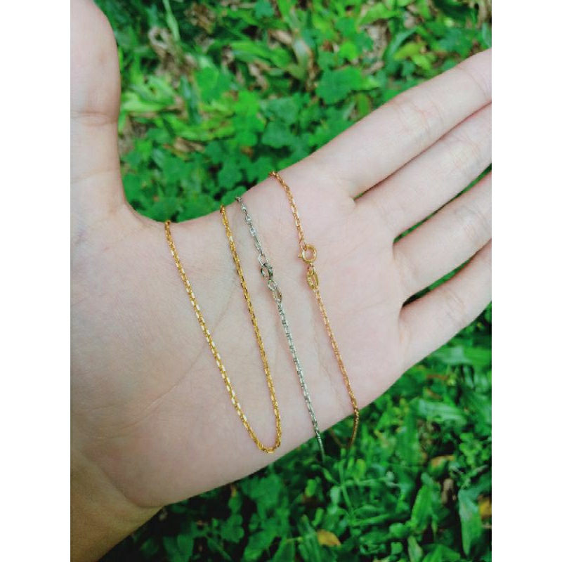 kalung rantai carti*r/perak asli silver 925 lapis emas/perhiasan fashion wanita terbaru