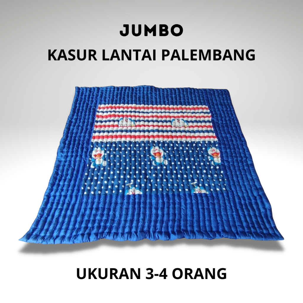 JUMBO! Kasur lantai palembang ukuran 180x195cm isi kapuk hyget daswol dakron promo diskon cuci gudan