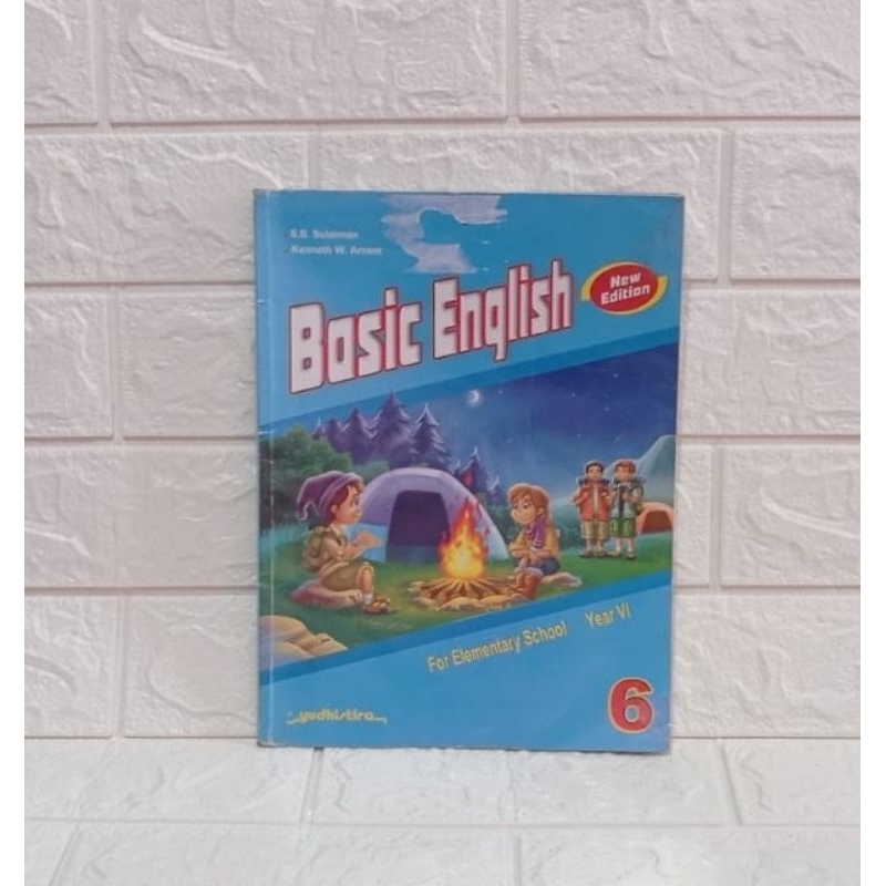 Basic English Yudhistira kelas 6 bekas pakai