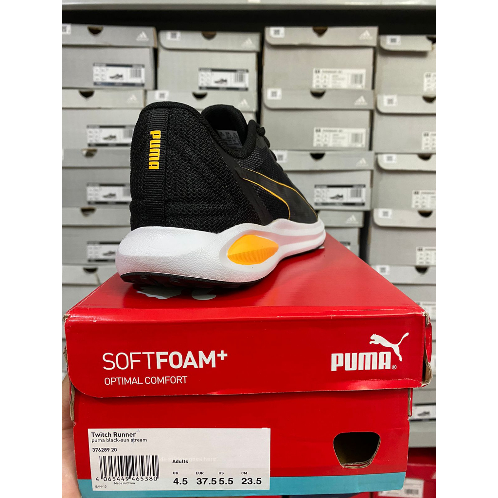 Puma Twitch Runner Black - Sun Stream 376289 20 Women's Shoes Original