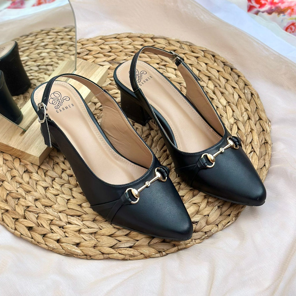 SARMER - JOWEY HEELS BLACK