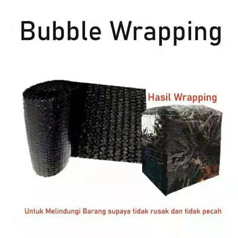 

TAMBAHAN BUBBLE WRAP TEBAL / PACKING BUBBLE TAMBAHAN / BUBBLE WRAP MURAH