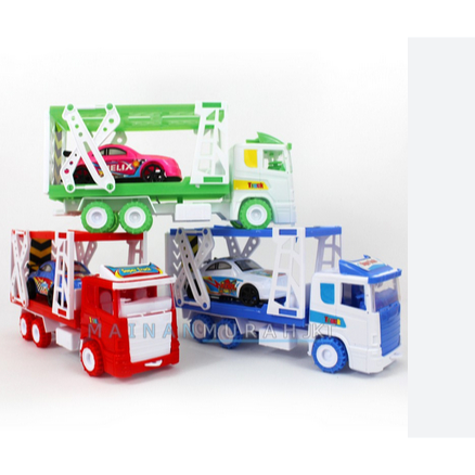 Truk Truck Trek Tronton Hino Mainan Jumbo / Trek Mainan Plastik / Mobil Mobilan Unik Mainan Anak Lak