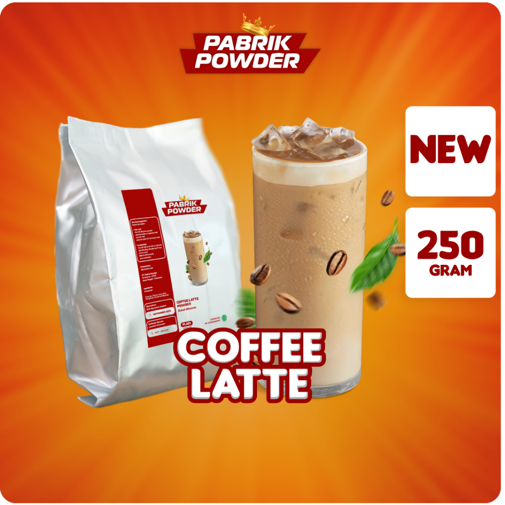 Powder Minuman Coffee Latte - Special Series 250 gram