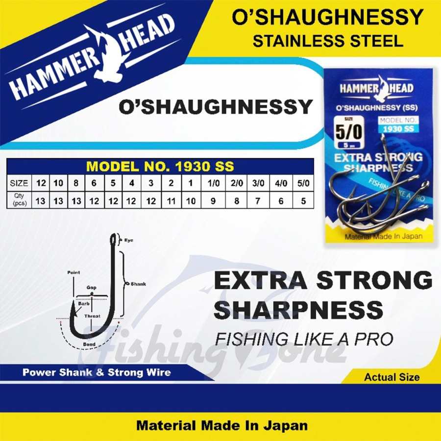 Kail Pancing Hammerhead 1930ss