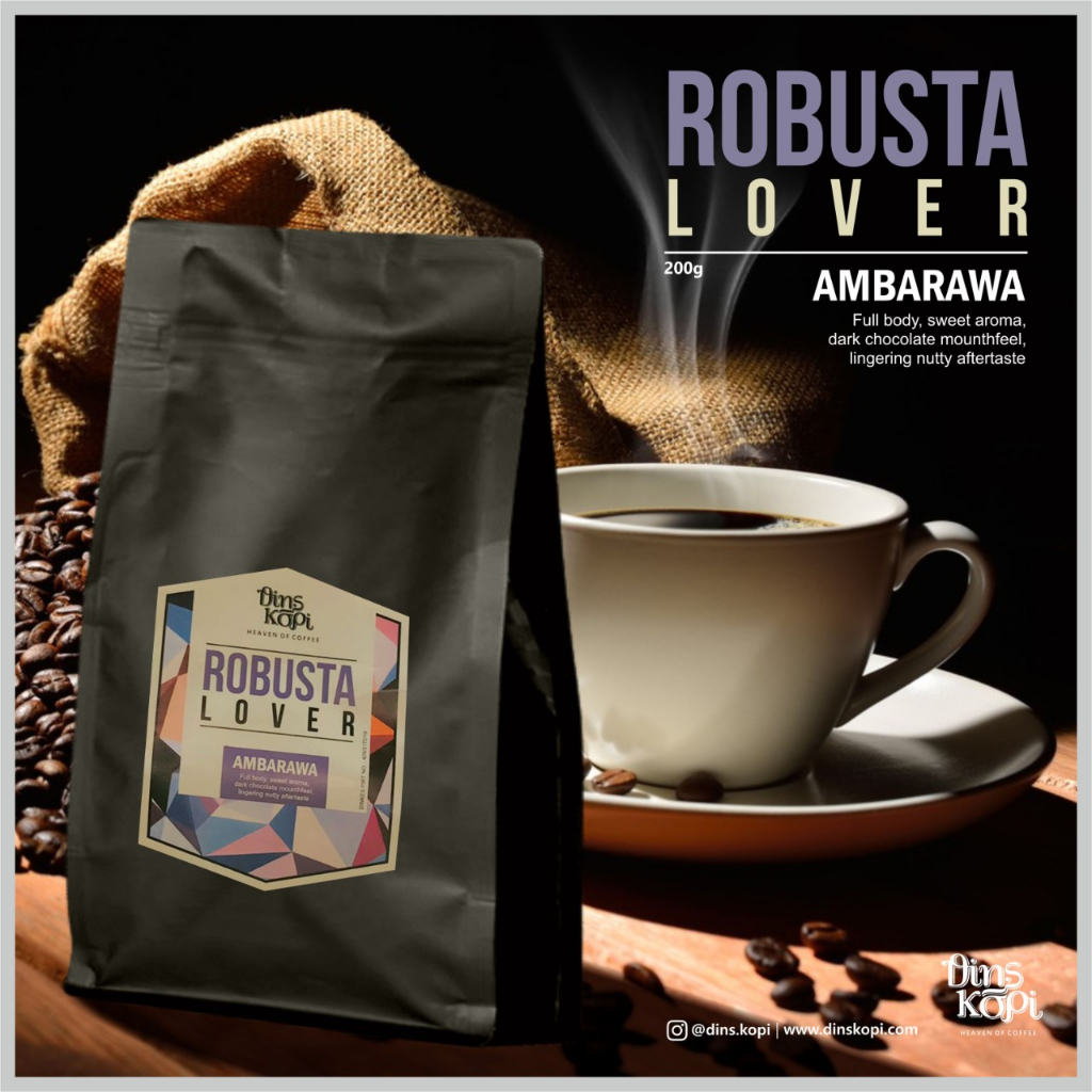 

Kopi Robusta AMBARAWA Robusta Specialty Coffee Bubuk - Drip Bag