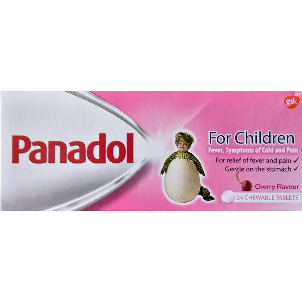 Panadol Anak isi 24 tablet [ singapore ]