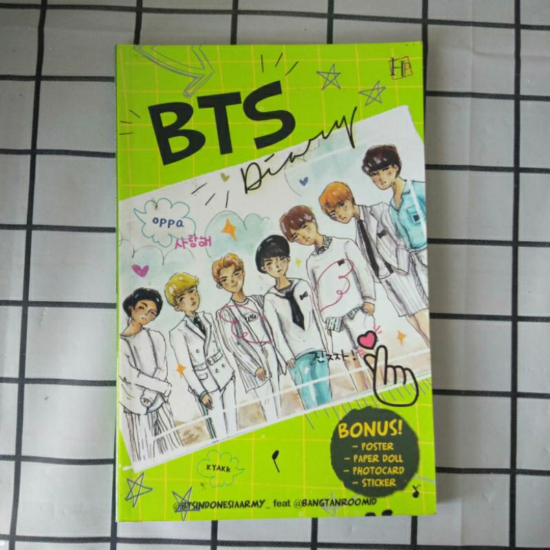 [Preloved] Fanbook BTS Diary