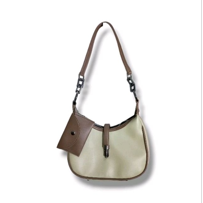 tas selempang, shoulder bag wanita(hijau sage)