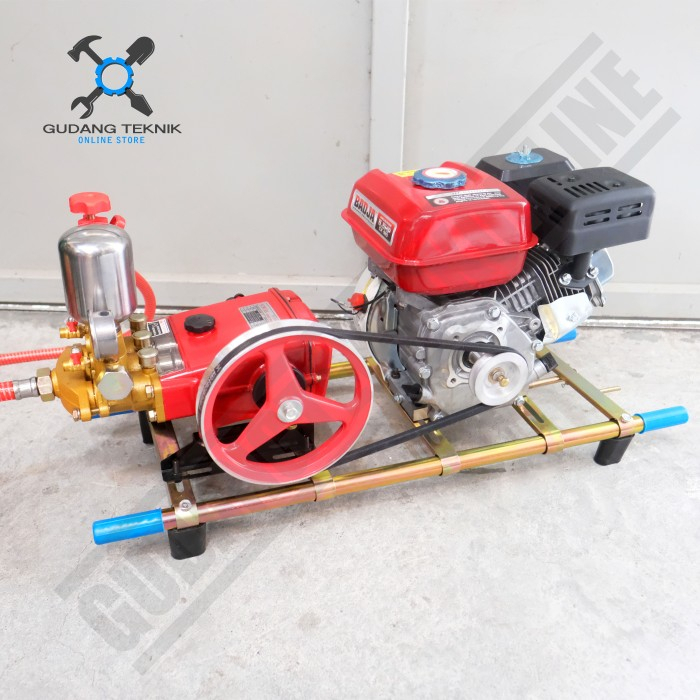 PAKET B30 Mesin Steam Cuci Motor Mobil SET PS30A SUMURA / Alat Mesin Power Sprayer Setim Cuci Mobil Motor ENGINE 5.5HP B30 SUMURA